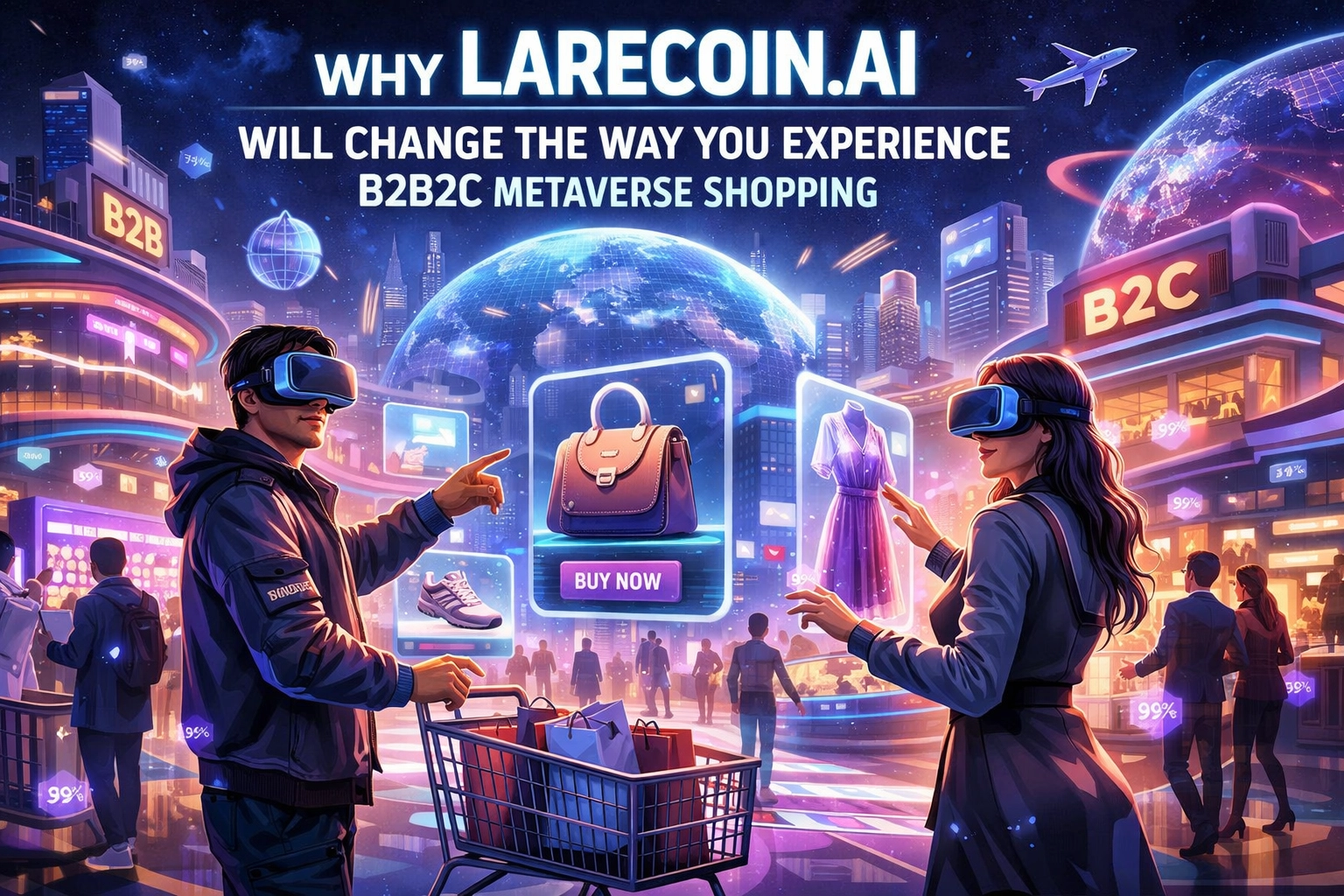 [HERO] Why Larecoin.ai Will Change the Way You Experience B2B2C Metaverse Shopping