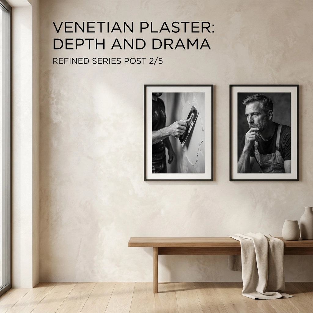 Venetian Plaster: Depth and Drama (Refined Series Post 2/5)