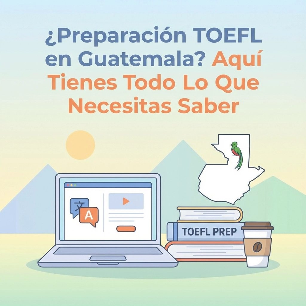 ¿Preparación TOEFL en Guatemala? Aquí Tienes Todo Lo Que Necesitas Saber