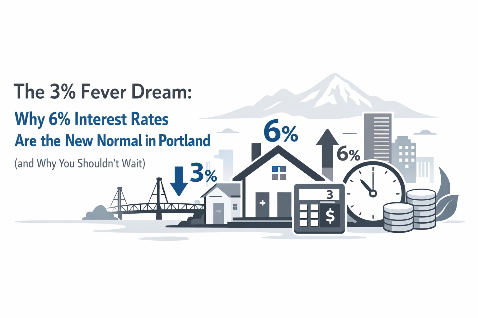 [HERO] The 3% Fever Dream: Why 6% Interest Rates Are the New Normal in Portland (and Why You Shouldn't Wait)