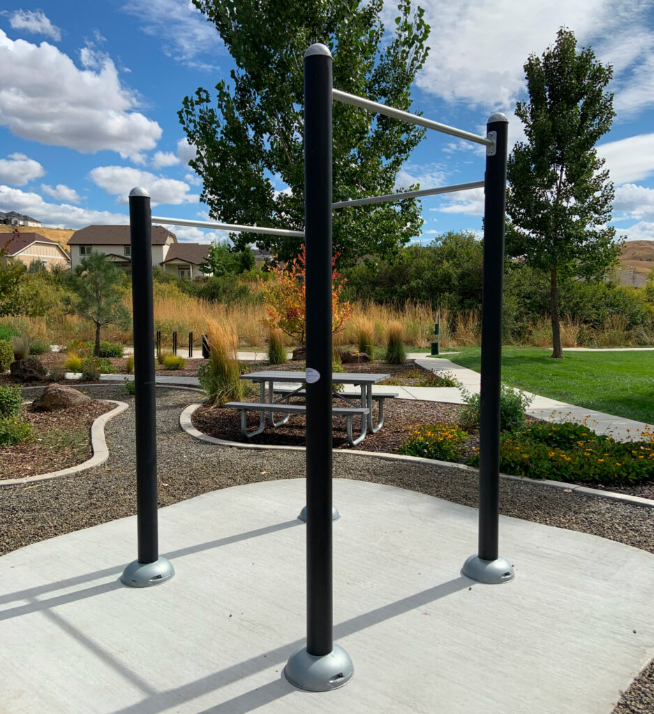 Commercial Playground and Splash Pad Area