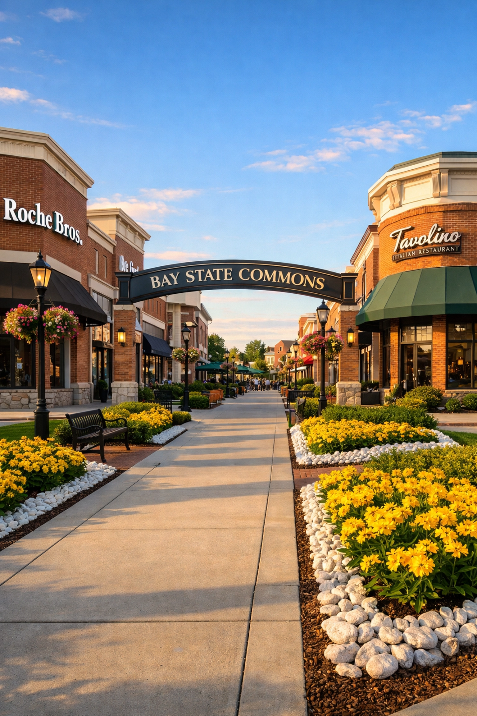 Bay State Commons in Westborough, a local landmark near homes served by recurring house cleaning.