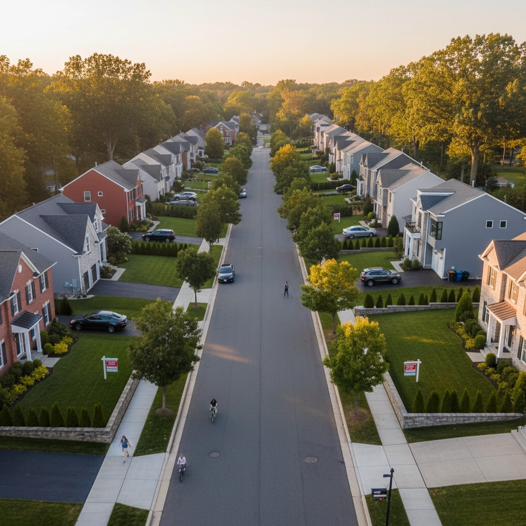 A person looking at a tablet with real estate data, symbolizing market analysis A person looking at a tablet with real estate data, symbolizing market analysis