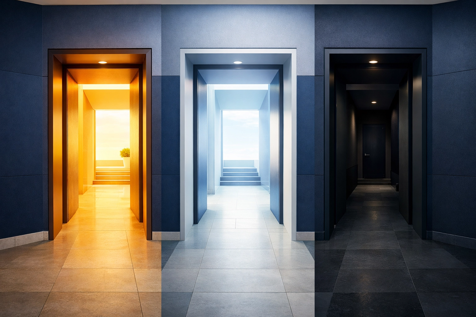 Different mortgage loan pathways based on credit score requirements