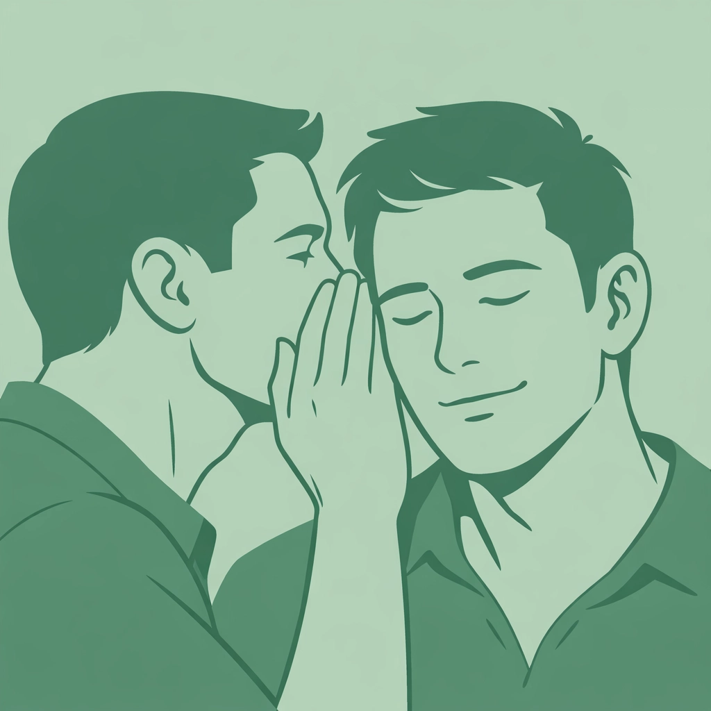 MM couple communicating intimately about consent and boundaries in relationship