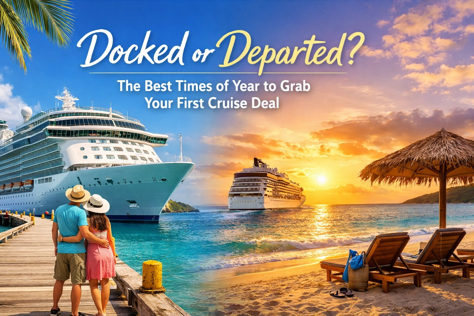 [HERO] Docked or Departed? The Best Times of Year to Grab Your First Cruise Deal
