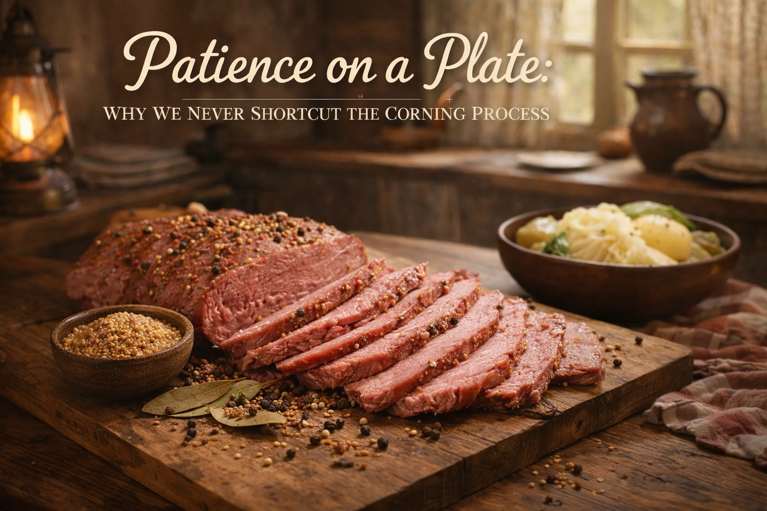 [HERO] Patience on a Plate: Why We Never Shortcut the Corning Process