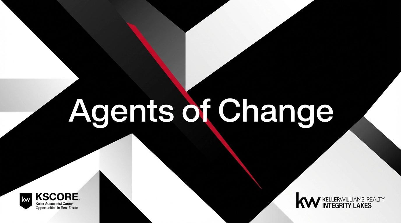 Agent of Change Real Estate Recruitment Poster