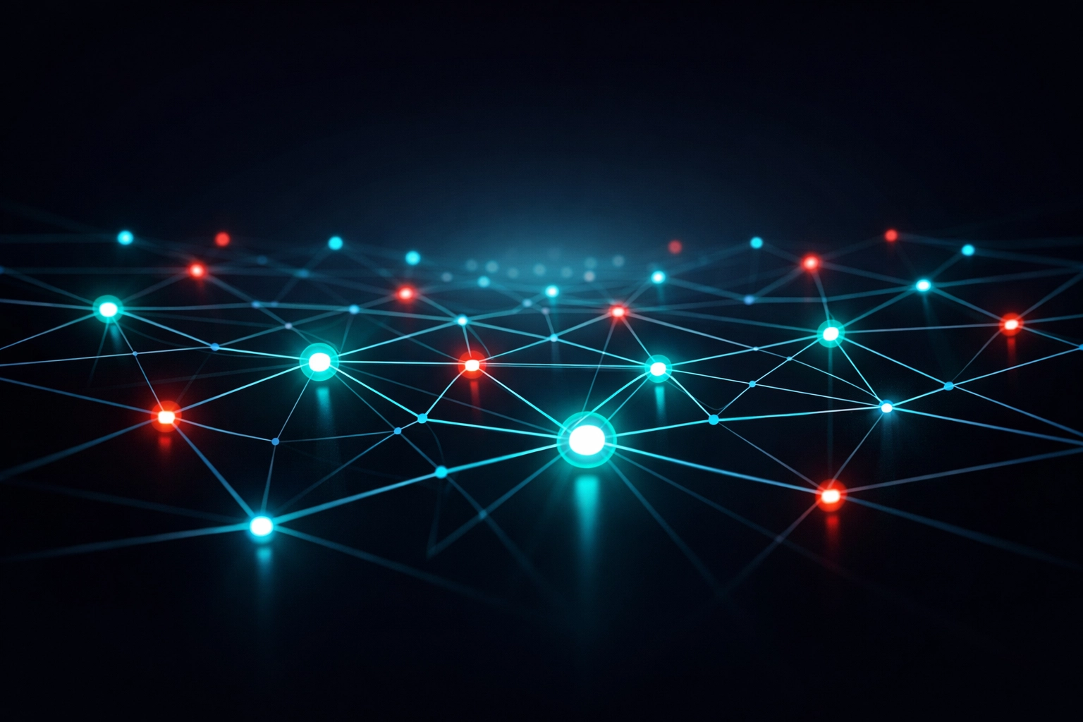 AI neural network showing stable vs unstable test selectors for automated testing