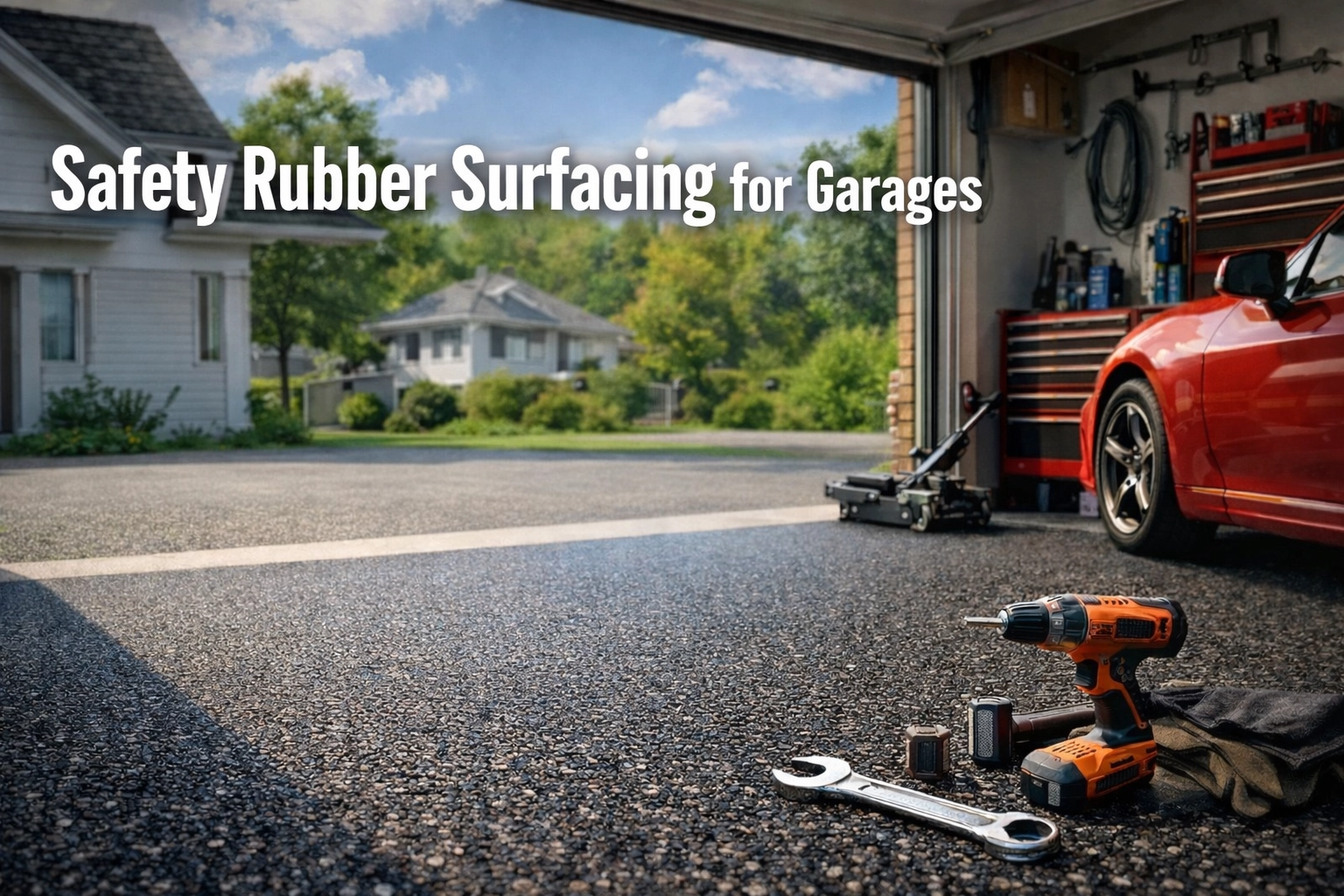 [HERO] Safety Rubber Surfacing for Garages: Why It