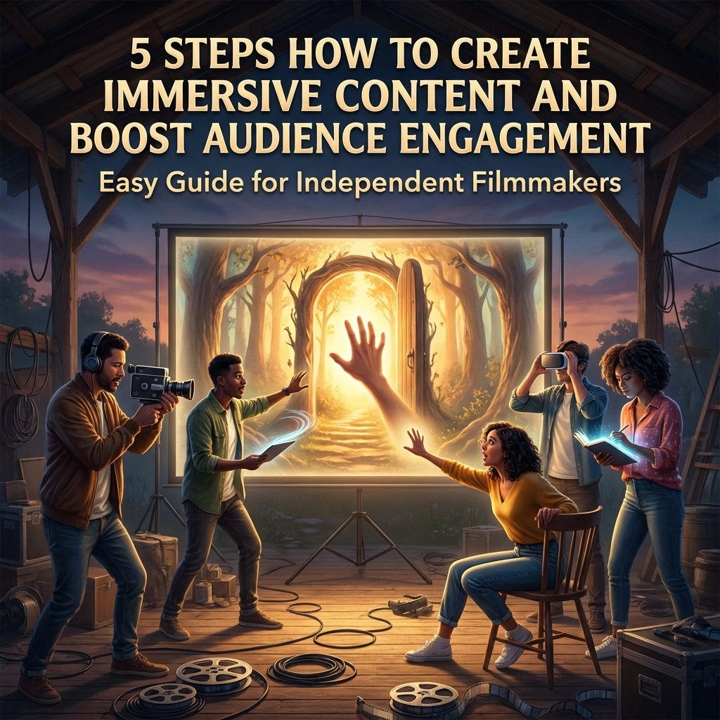 5 Steps How to Create Immersive Content and Boost Audience Engagement (Easy Guide for Independent Filmmakers)
