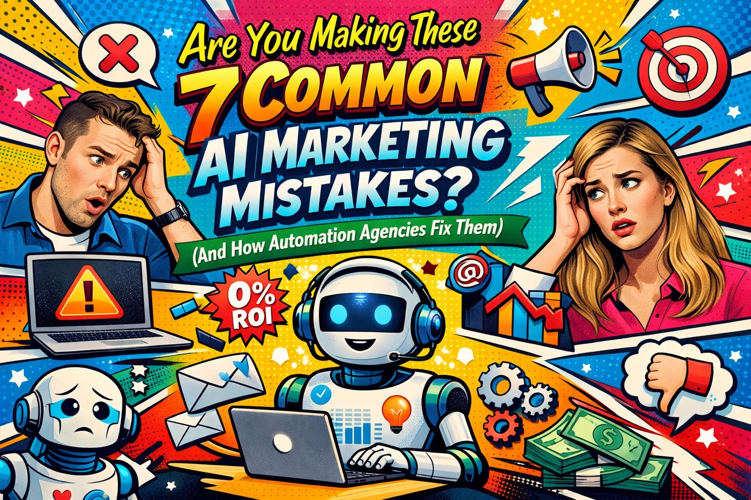 [HERO] Are You Making These 7 Common AI Marketing Mistakes? (And How Automation Agencies Fix Them)