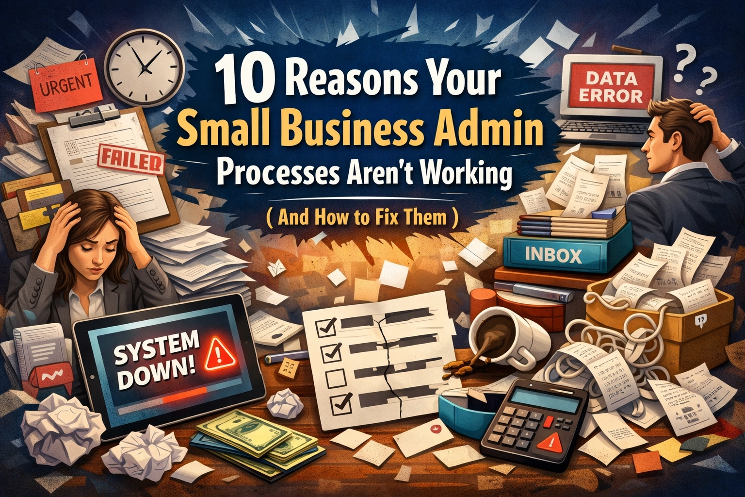 [HERO] 10 Reasons Your Small Business Admin Processes Aren