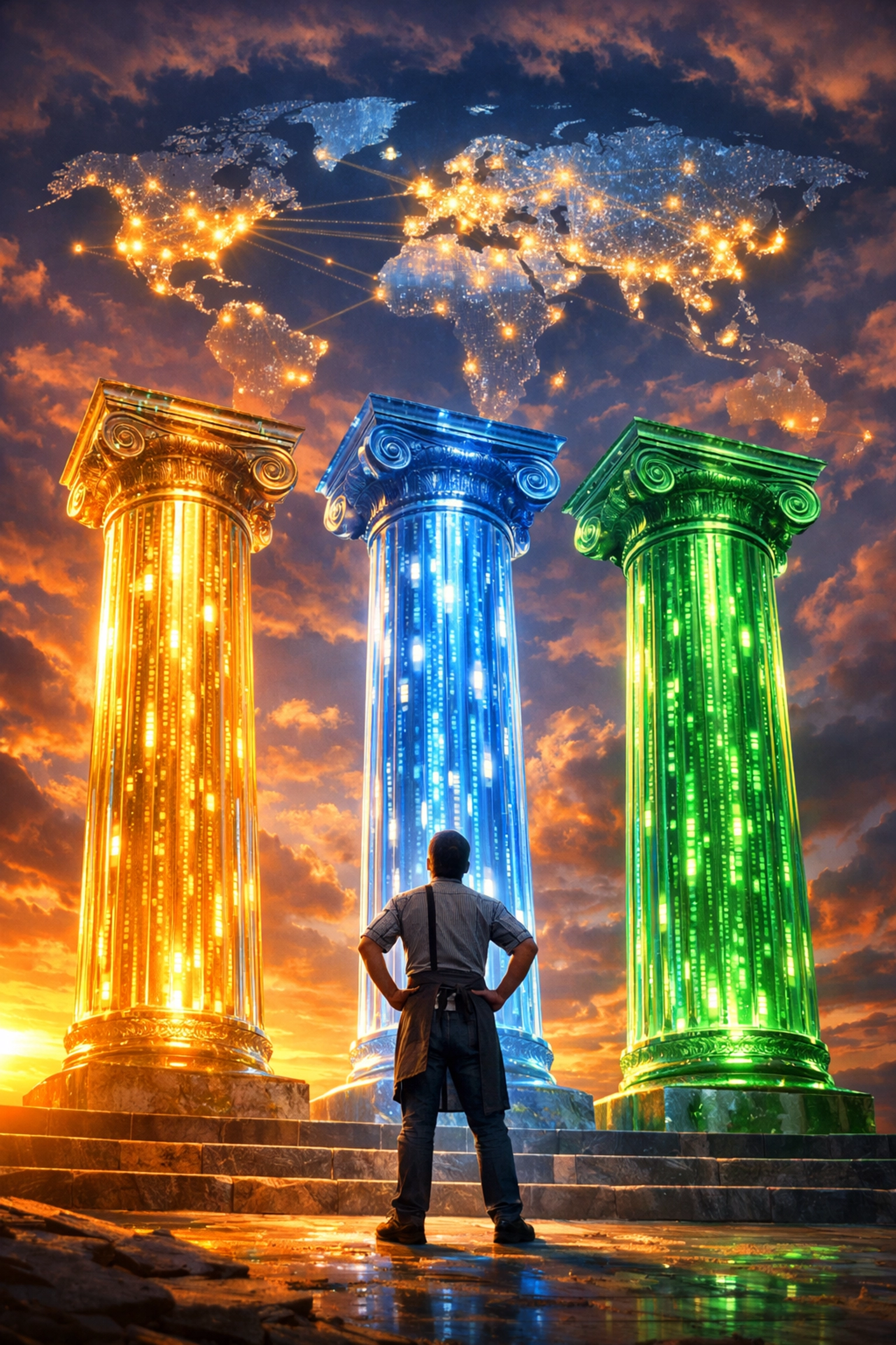 Three pillars of financial freedom: fee reduction, instant access, and global payments