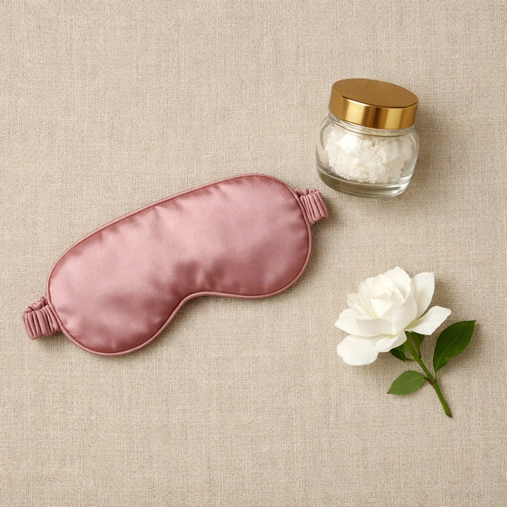 Restorative self-care flat-lay illustrating the recovery process for dermal fillers in Ringgold GA.