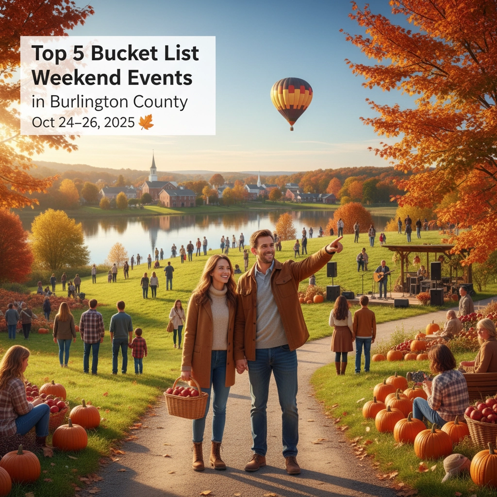 Spooky Weekend: Top 5 Burlington County Events Oct 24–26, 2025