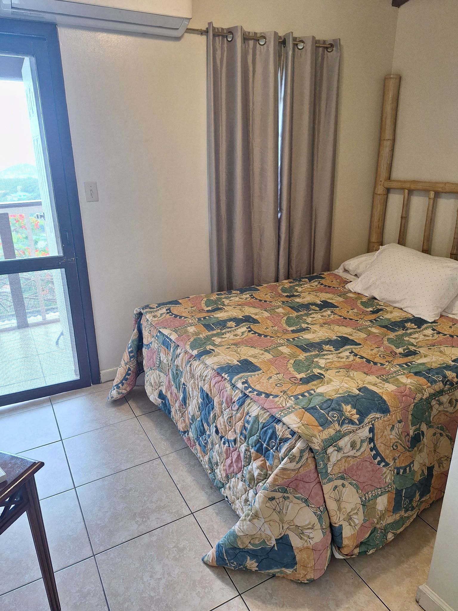 Cozy guest room with a view