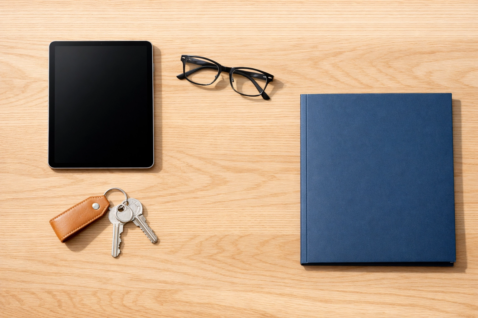Organised landlord desk with house keys and insurance documents for proactive 2026 property planning.