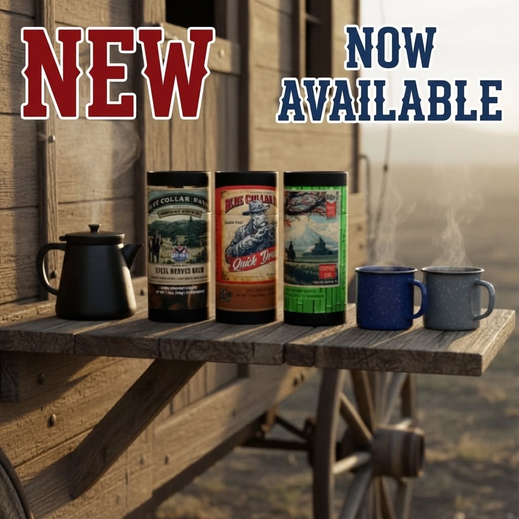 Blue Collar Ranch Coffee - New Products Display