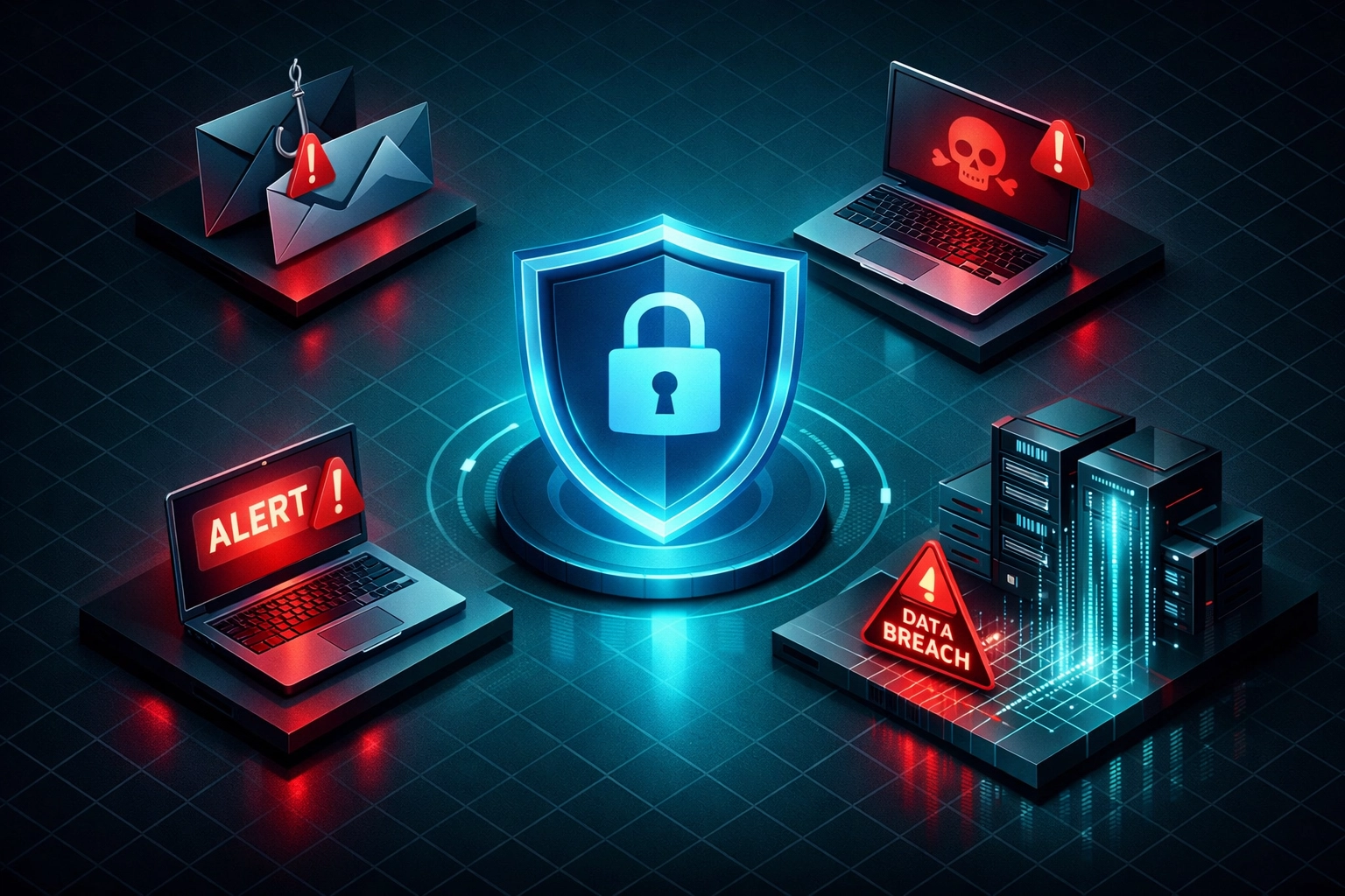 Cybersecurity threats facing tax firms including phishing attacks and data breaches