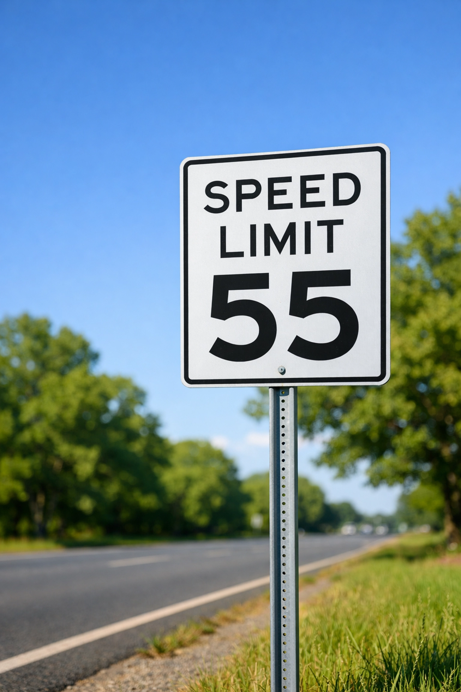 Speed limit sign Charlotte