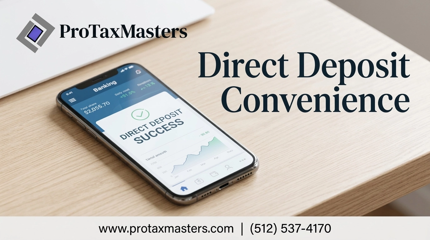 Direct deposit convenience