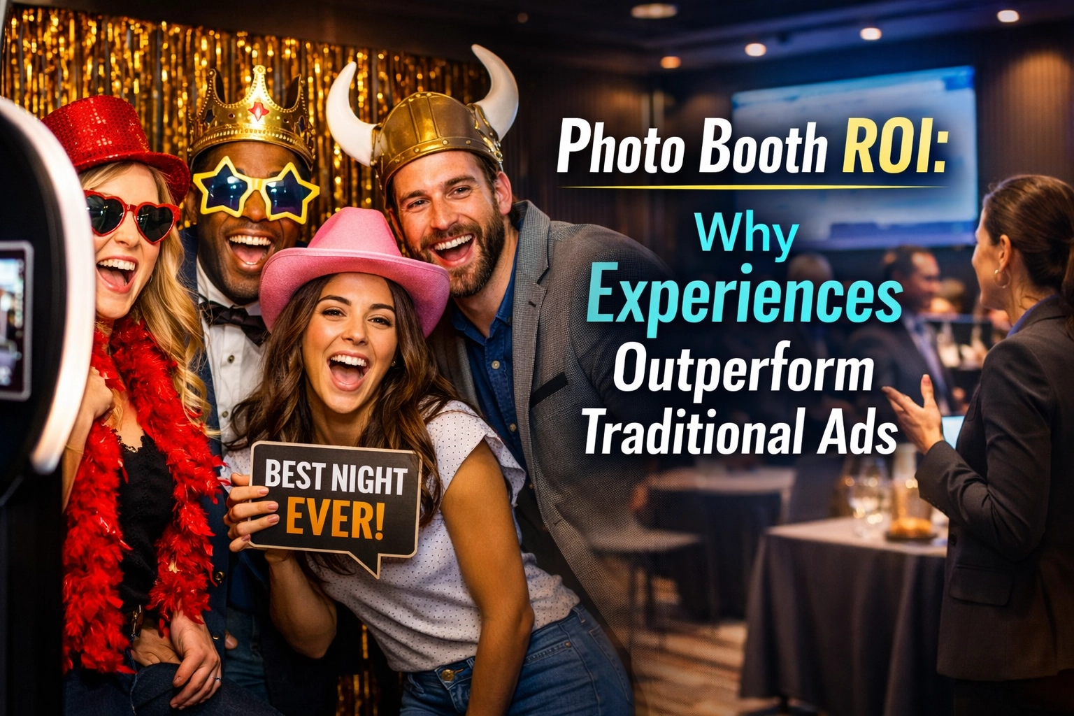 [HERO] Photo Booth ROI: Why Experiences Outperform Traditional Ads