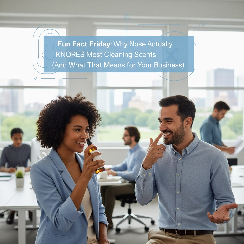 Fun Fact Friday: Why Your Nose Actually Ignores Most Cleaning Scents (And What That Means for Your Business)