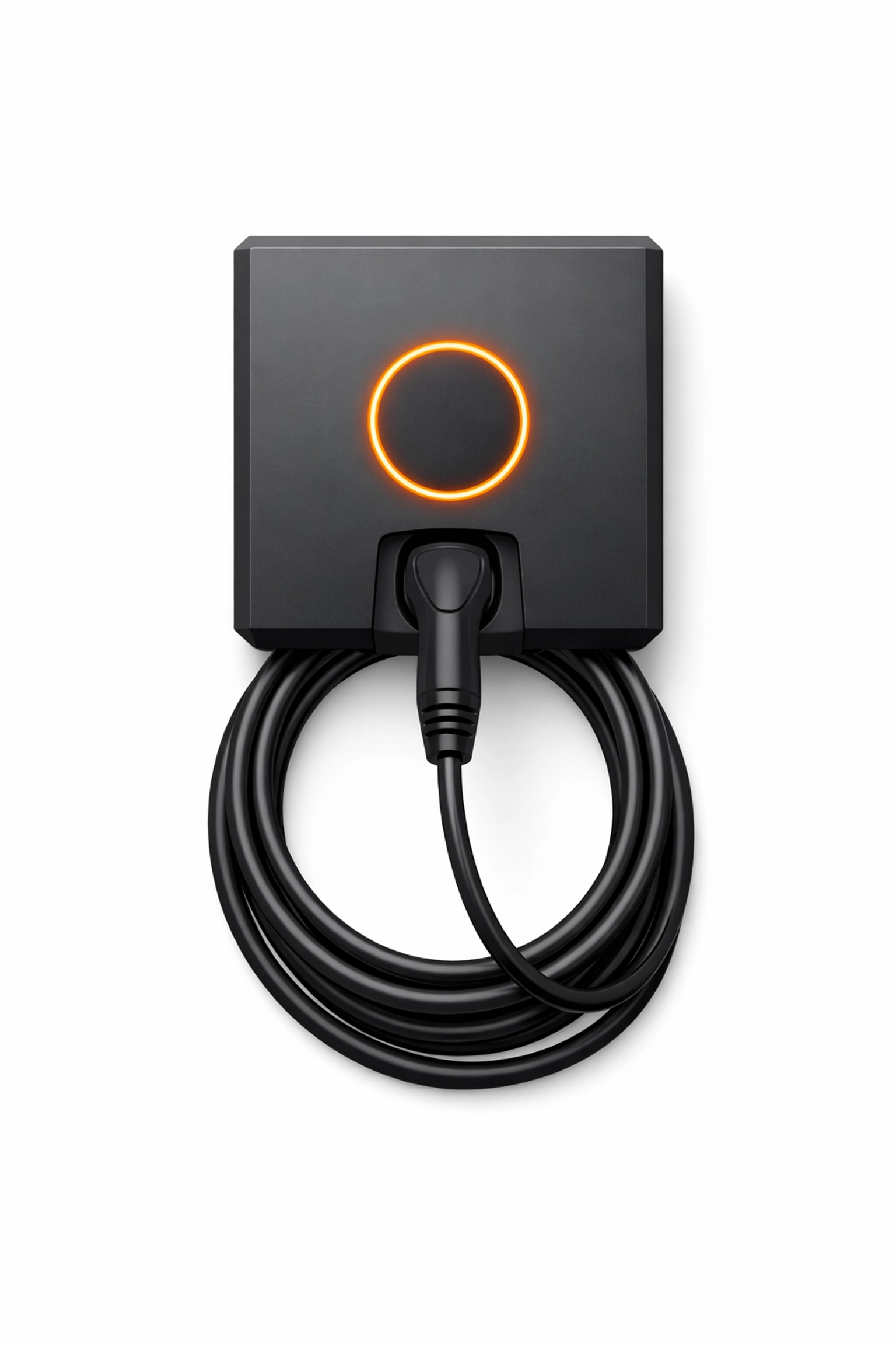 Moderne Wallbox für E-Autos als Teil einer geprüften Elektroinstallation in Wien.