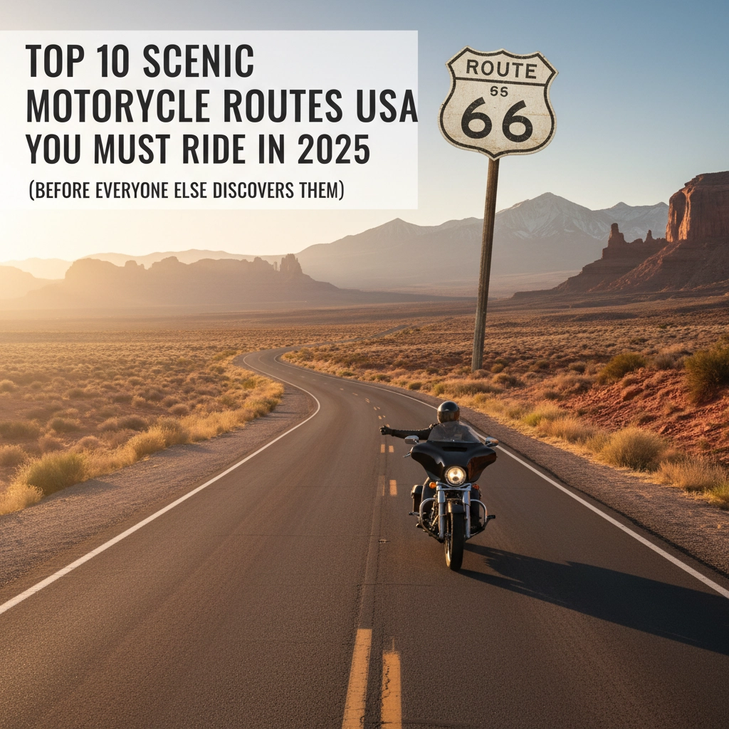 Top 10 Scenic Motorcycle Routes USA You Must Ride in 2025 (Before Everyone Else Discovers Them)