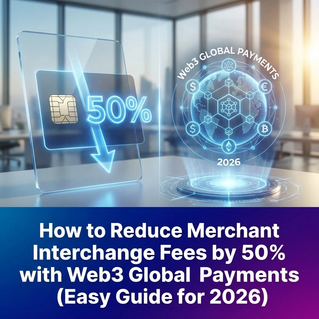 [HERO] How to Reduce Merchant Interchange Fees by 50% with Web3 Global Payments (Easy Guide for 2026)