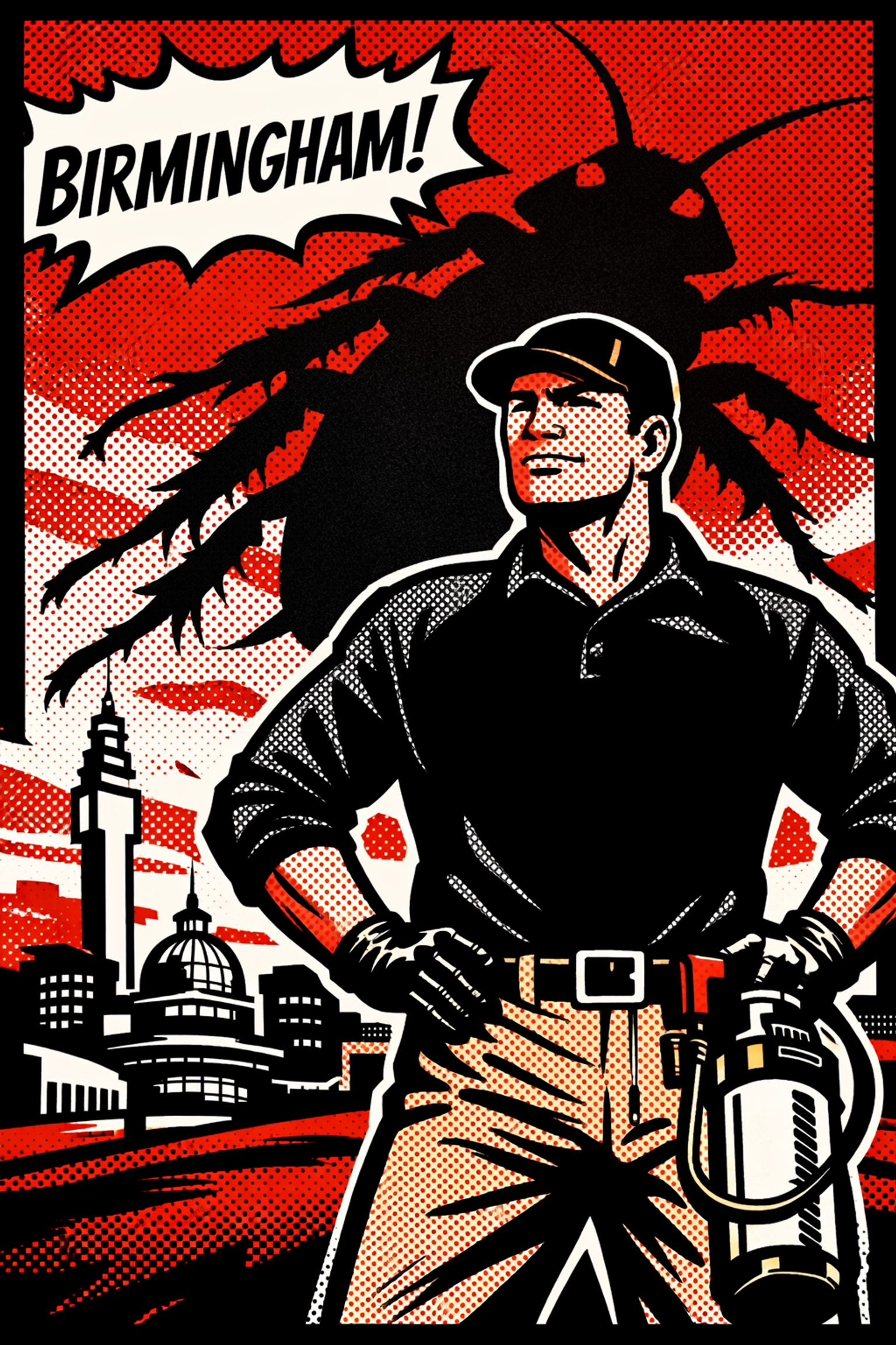 Expert technician providing the best pest control in Birmingham AL against invasive insects.