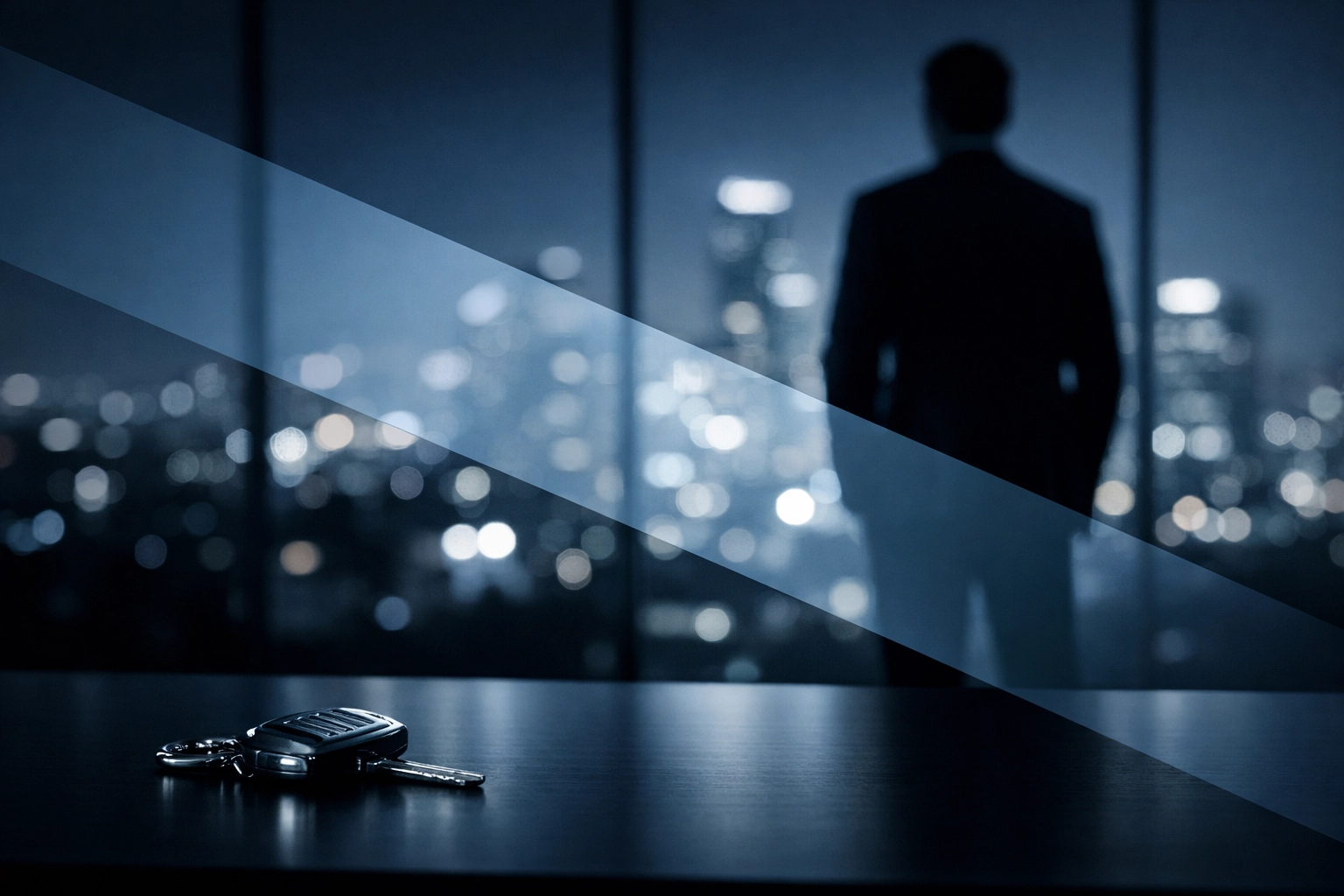 Reflective driver weighing legal options after a DUI charge next to car keys in Virginia.