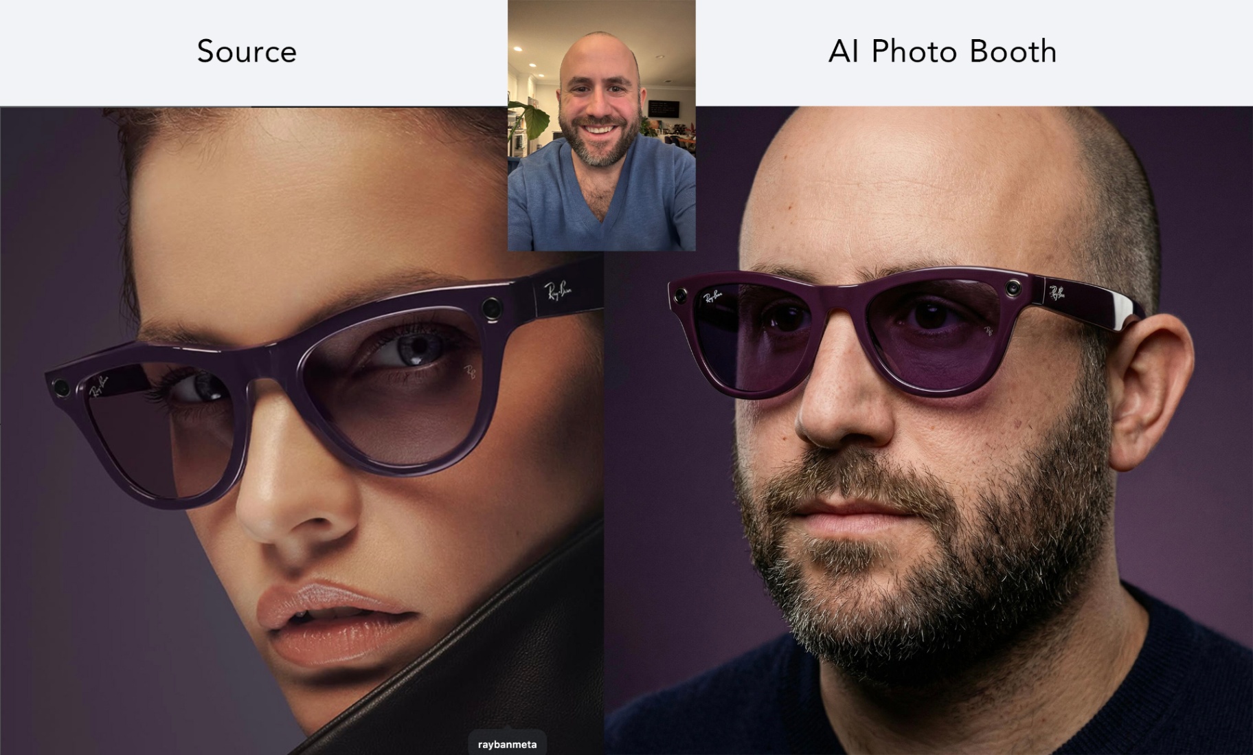 Behind-the-scenes AI photo booth setup for a major brand activation in Las Vegas—studio lighting, capture station, and event production workflow.