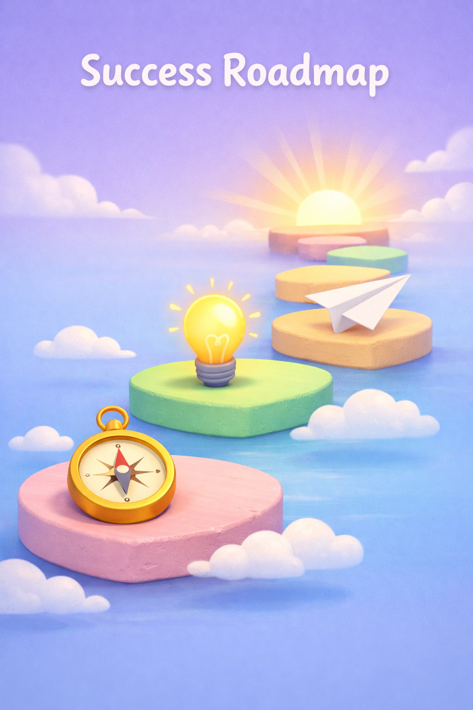 A conceptual roadmap representing strategic support to help women owned businesses in the UK scale effectively.