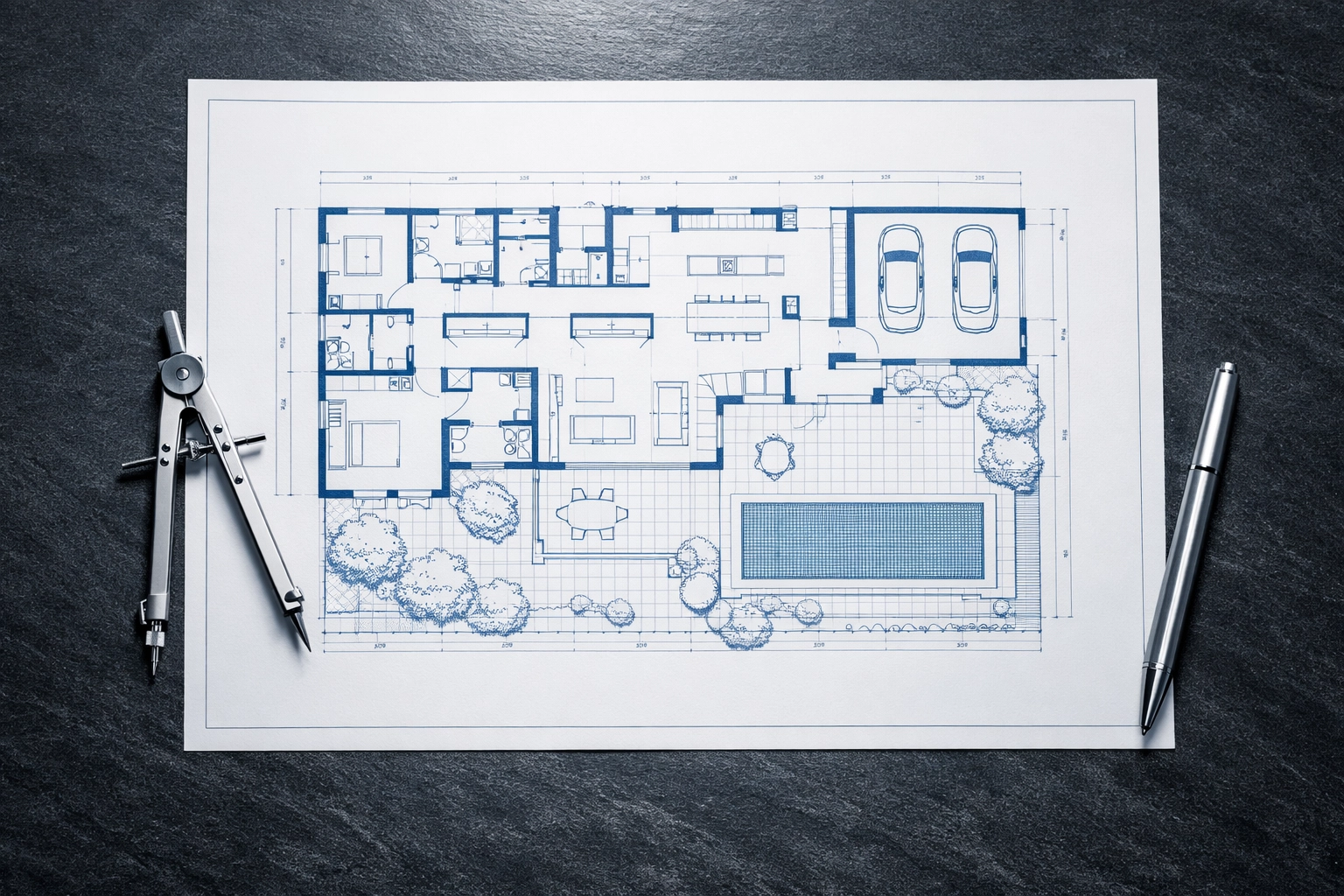 Architectural floor plan representing strategic SMSF property investment and ATO compliance planning.