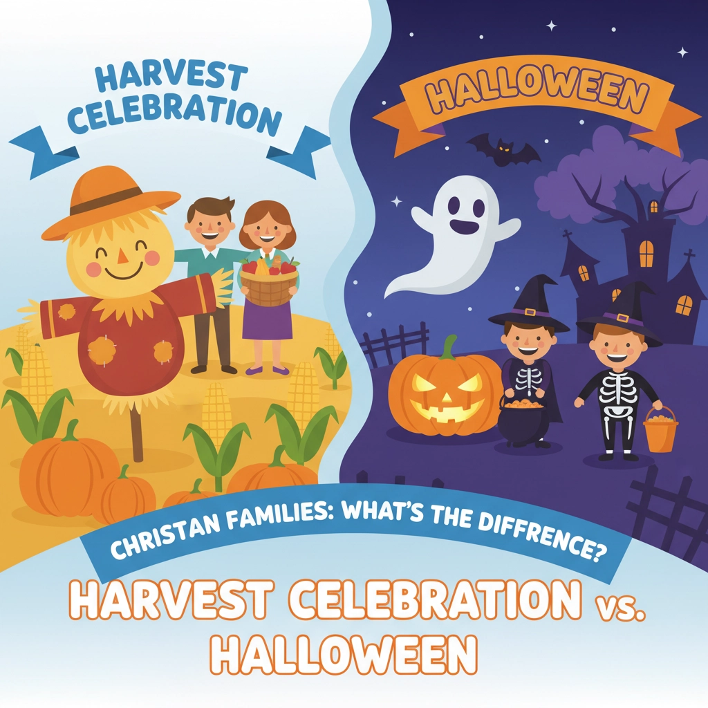 Harvest Celebration vs. Halloween: What's the Difference and Why Does It Matter for Christian Families?