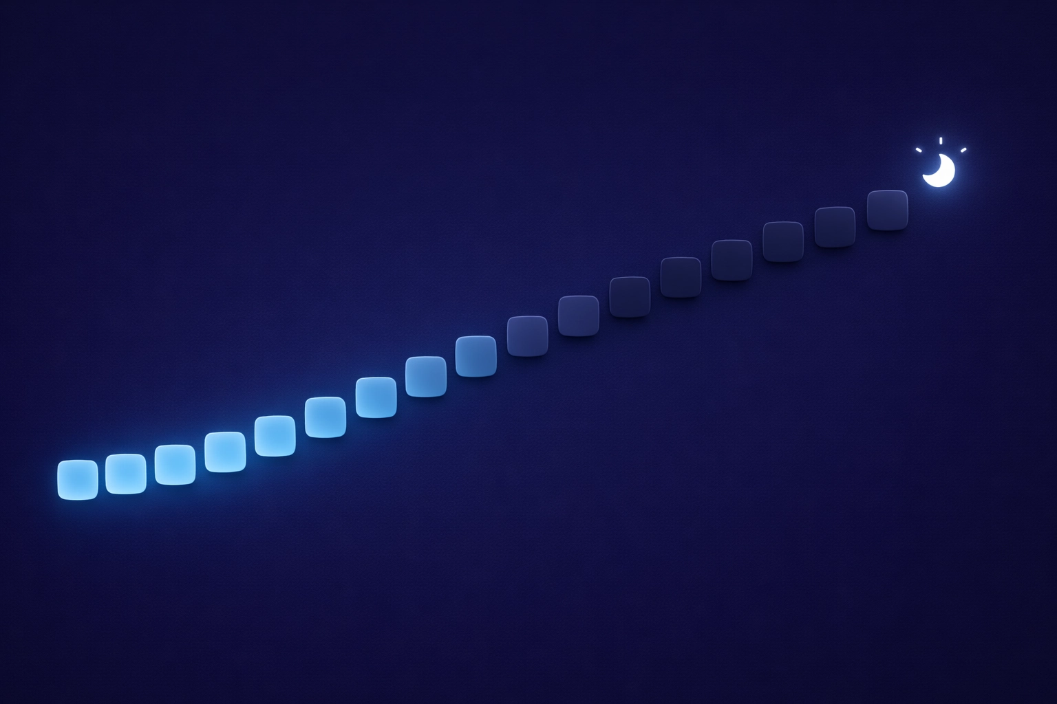 A minimalist 21-day habit tracker progress chart for a new wellness routine.