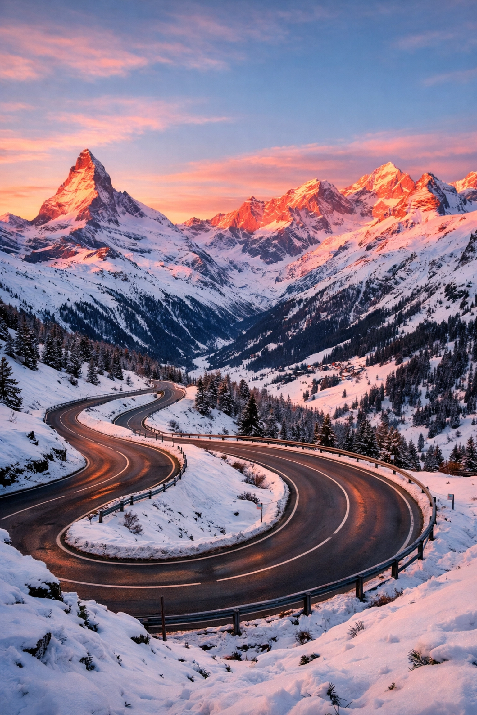 High-quality Swiss Alps landscape image optimized for speed and professional photography site performance.