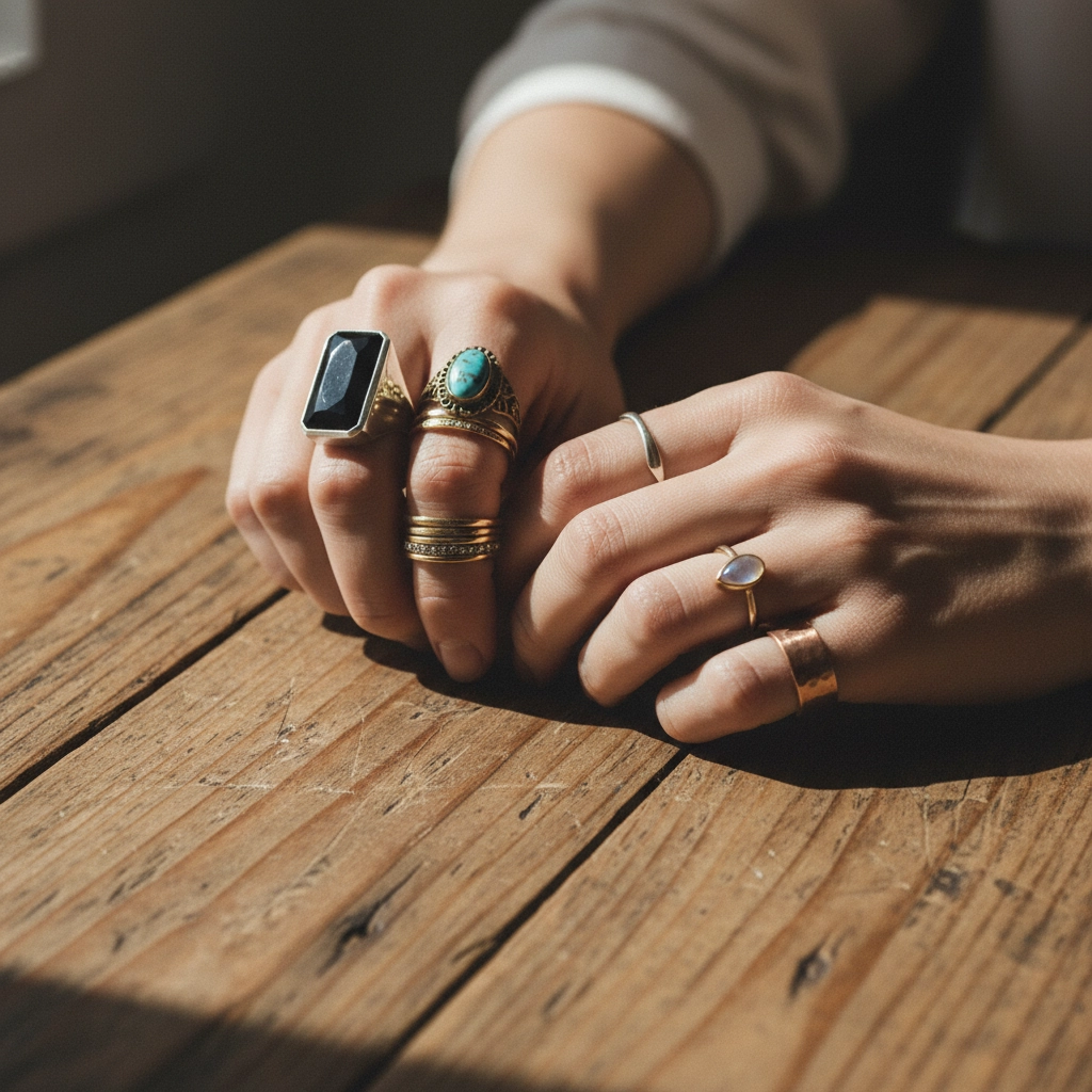 Ring Stacking 101: A Beginner's Guide to Mastering the Vintage Layering Trend | Peters Vaults Jewelry Blog