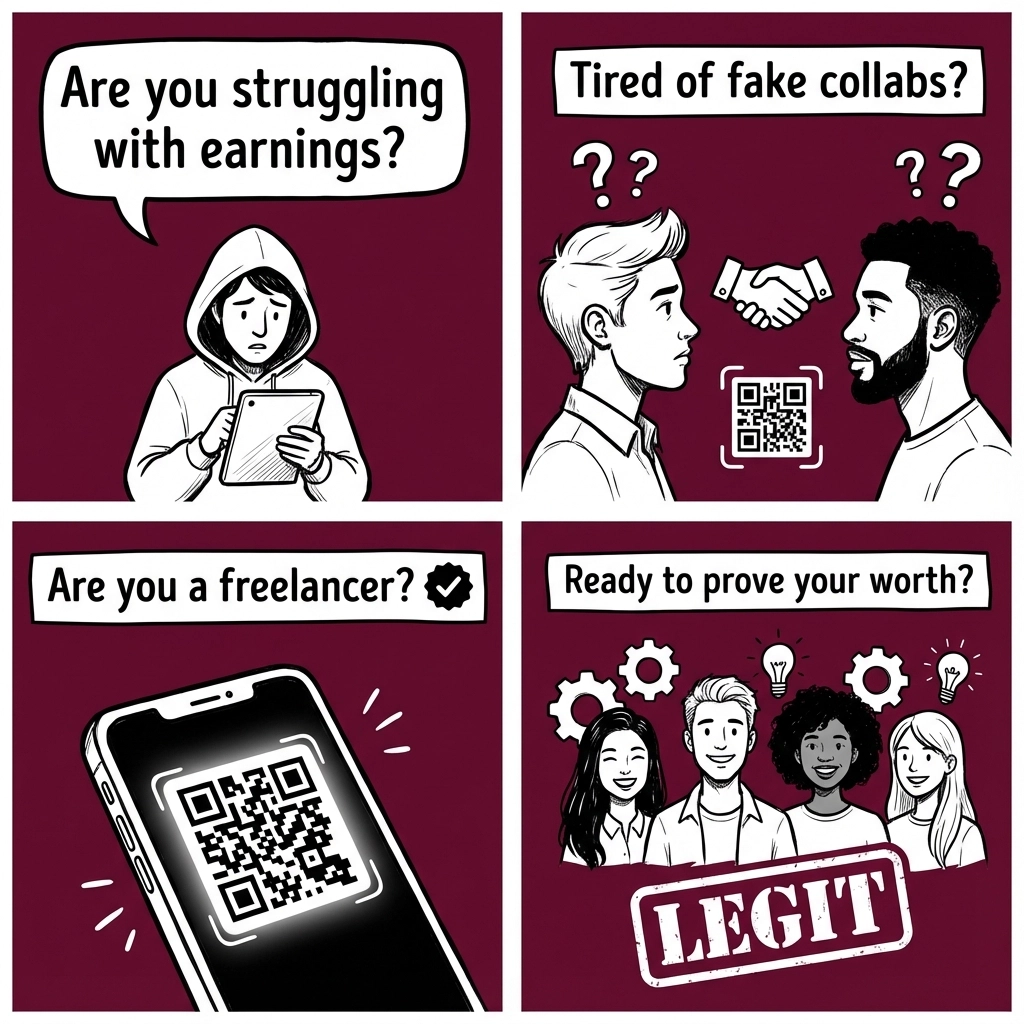 The Magic of QR Collab Check-Ins: How Creators Prove They're Legit (Without the Hassle)