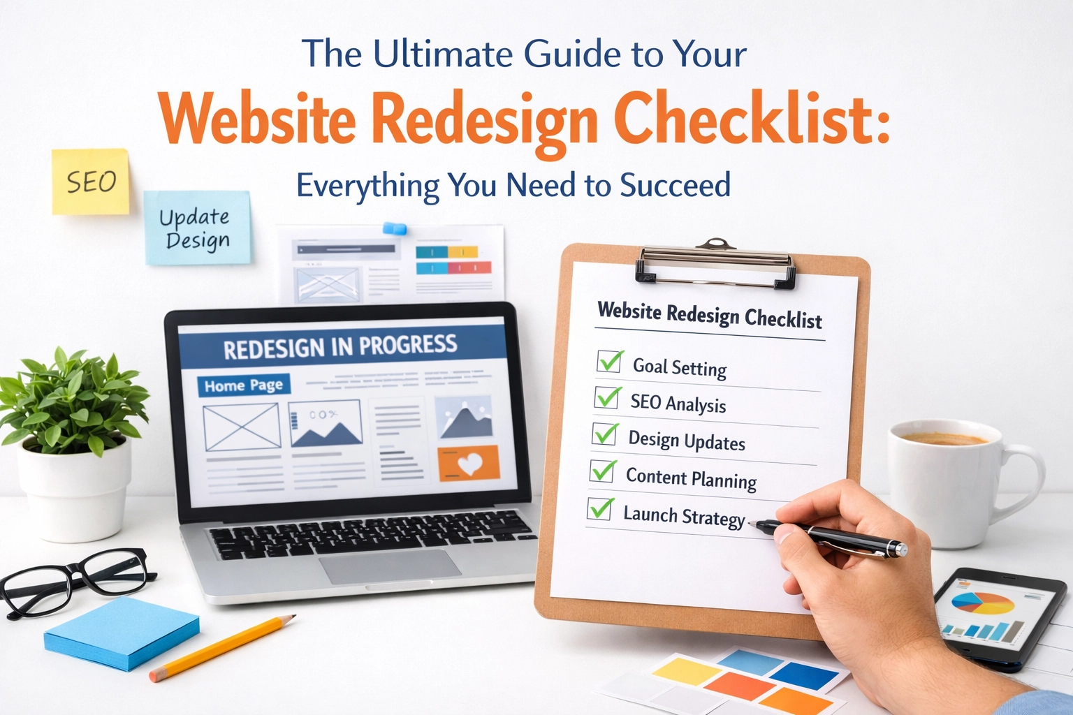 [HERO] The Ultimate Guide to Your Website Redesign Checklist: Everything You Need to Succeed