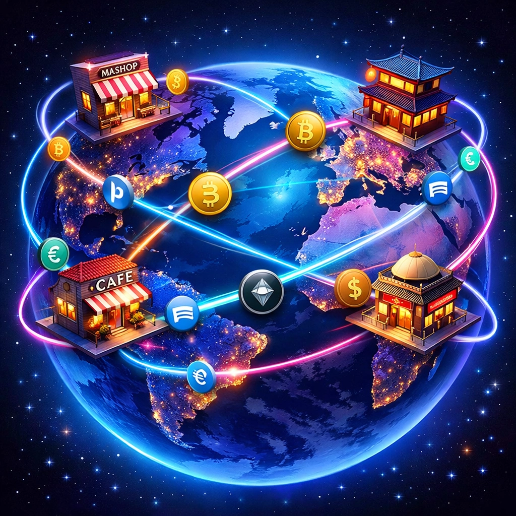 Web3 global payments connecting small businesses across continents without borders