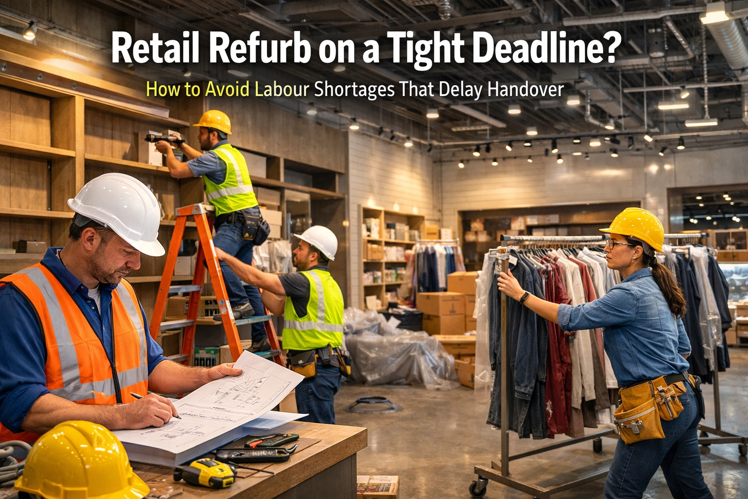 [HERO] Retail Refurb on a Tight Deadline? How to Avoid Labour Shortages That Delay Handover