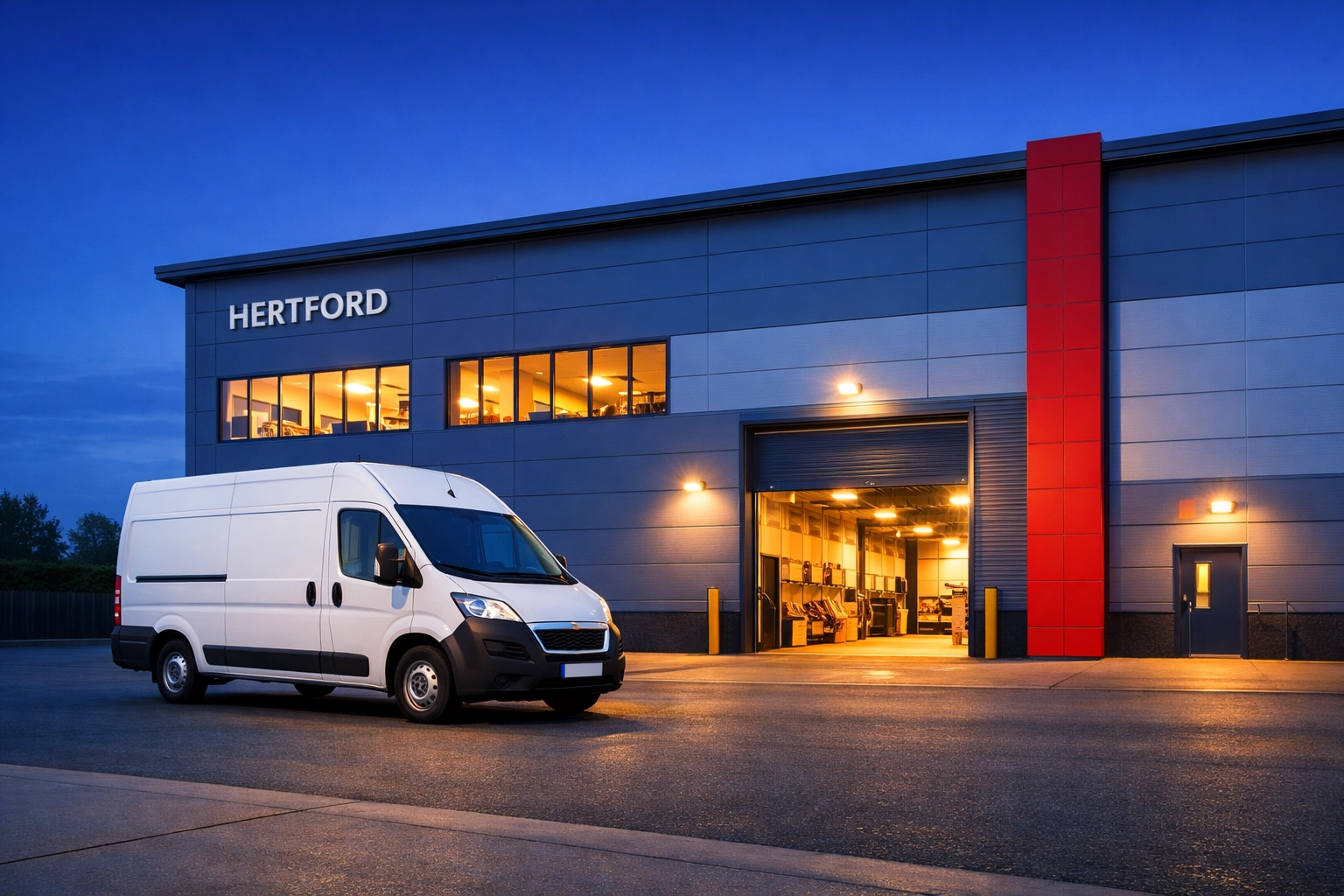 TASS Enterprise logistics hub in Hertford providing hassle-free storage and distribution.