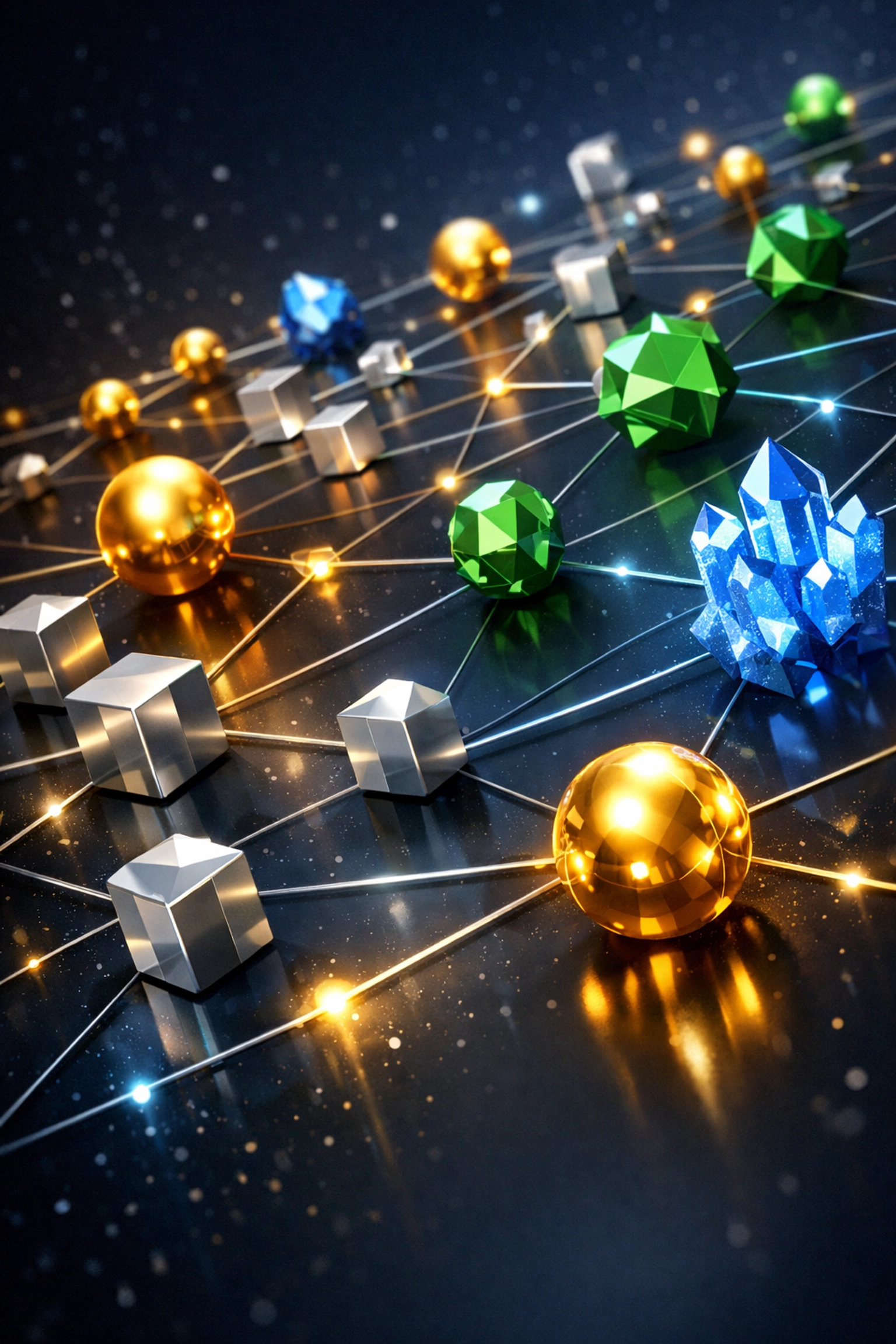 Interconnected private equity asset classes showing diversification across multiple investment types