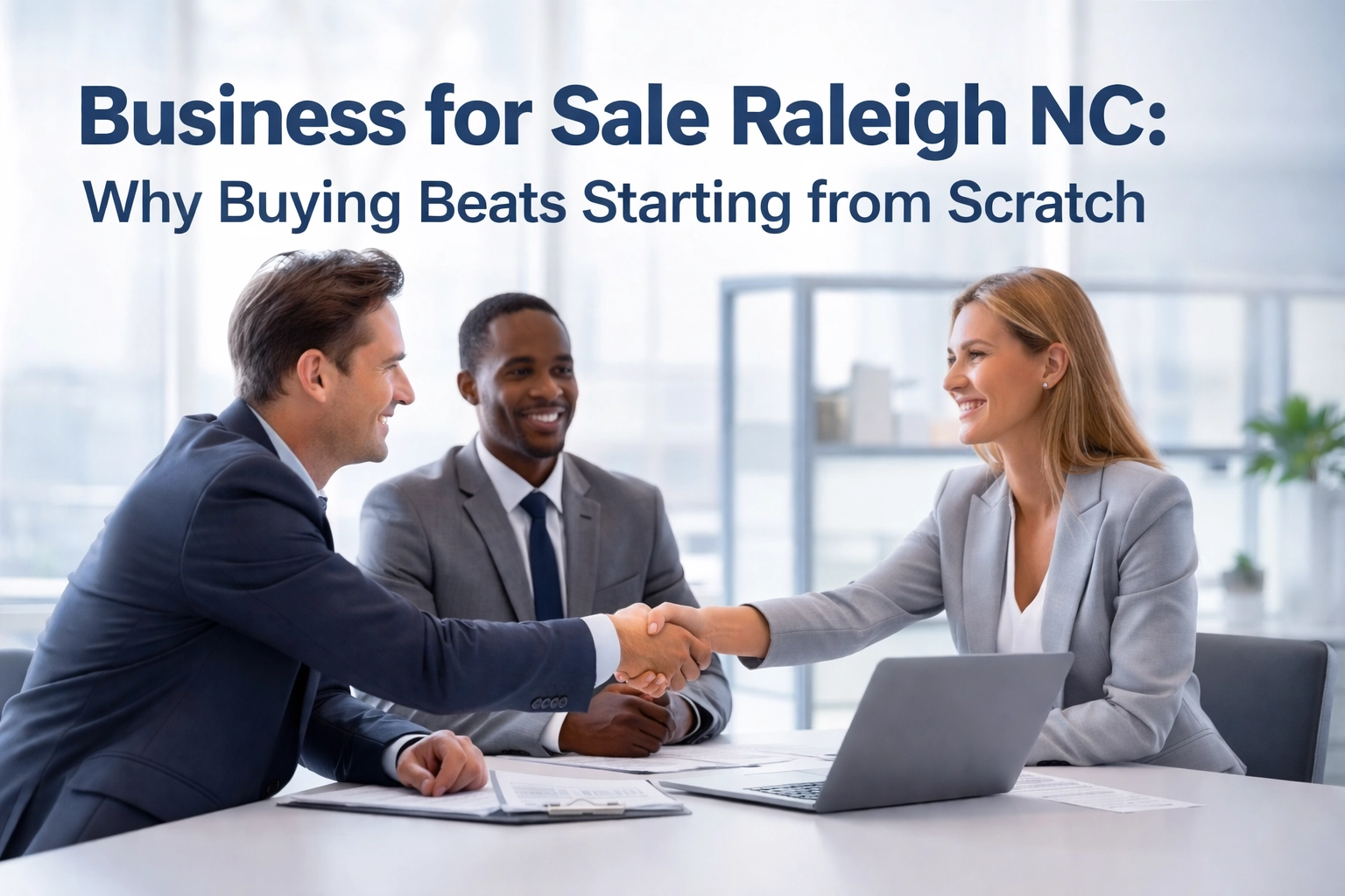 Exploring a business for sale Raleigh NC with VR Business Brokers