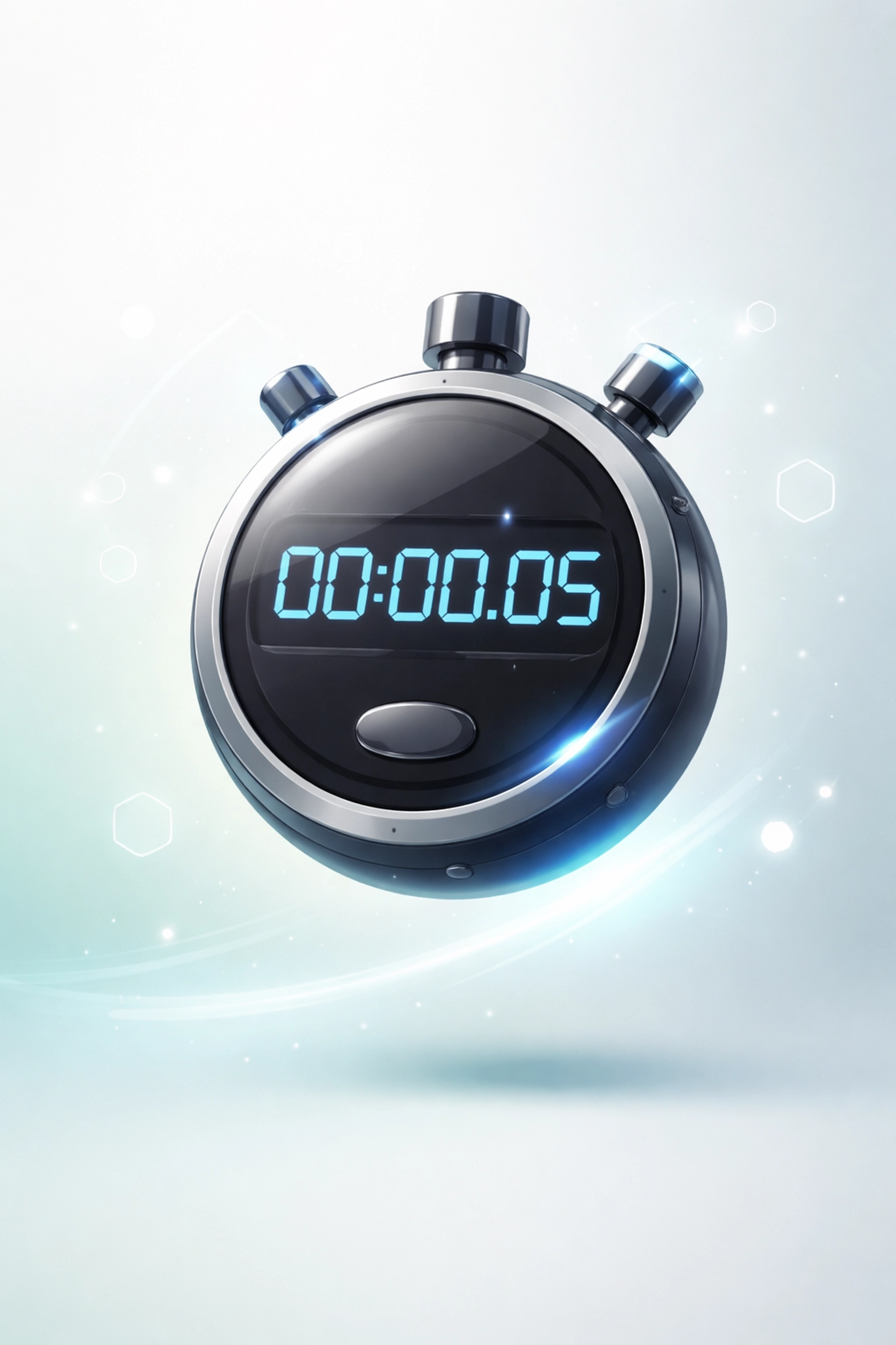 Digital stopwatch symbolizing rapid speed-to-lead for addiction treatment centers