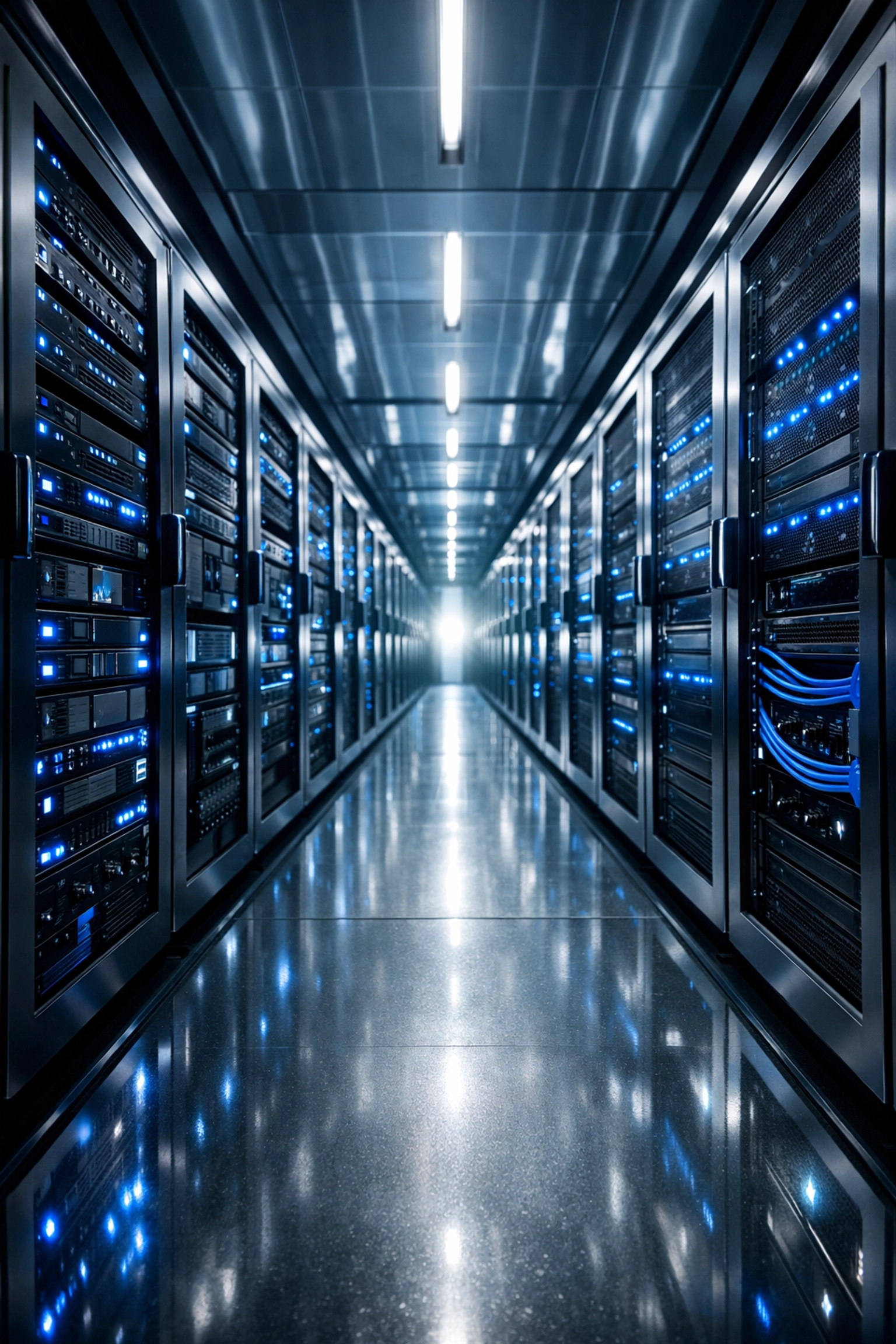 Enterprise cloud server infrastructure powering media asset management and partnership ROI analytics