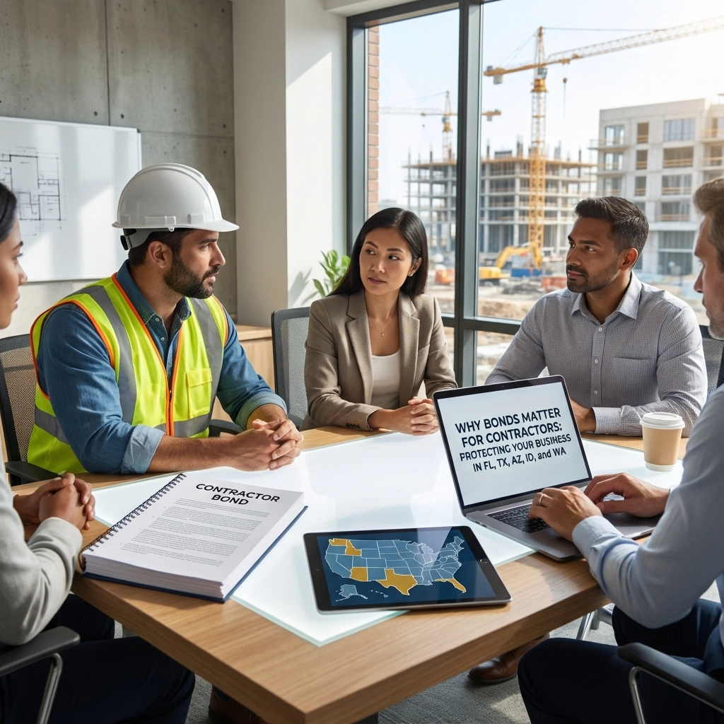 Why Bonds Matter for Contractors: Protecting Your Business in FL, TX, AZ, ID, and WA